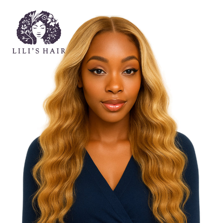 27 Honey Blond Body Wave, Double Drawn 12A-Grade, Brazilian Remy Hair Bundles