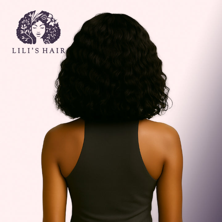 Deep Wave 12" 13x4 Ultra Thin Transparent Lace Front, Brazilian Remy Hair