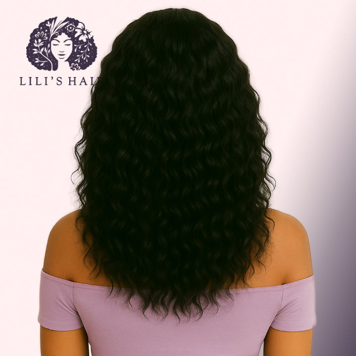 Deep Wave 18" 13x4 Ultra Thin Transparent Lace Front, Brazilian Remy Hair