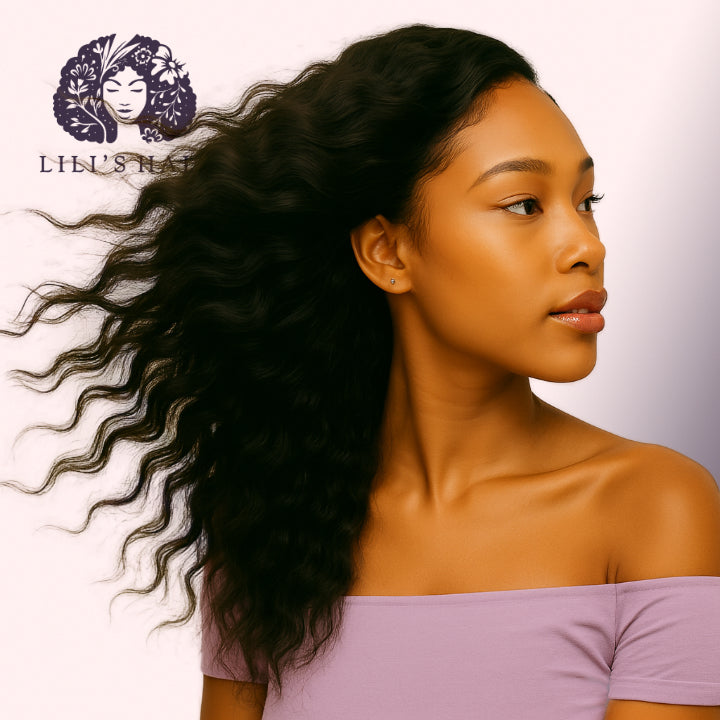 Deep Wave 18" 13x4 Ultra Thin Transparent Lace Front, Brazilian Remy Hair