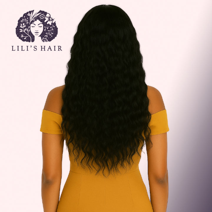 Deep Wave 24" 13x4 Ultra Thin Transparent Lace Front, Brazilian Remy Hair