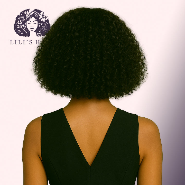 Kinky Curly 10" 13x4 Ultra Thin Transparent Lace Front, Brazilian Remy Hair