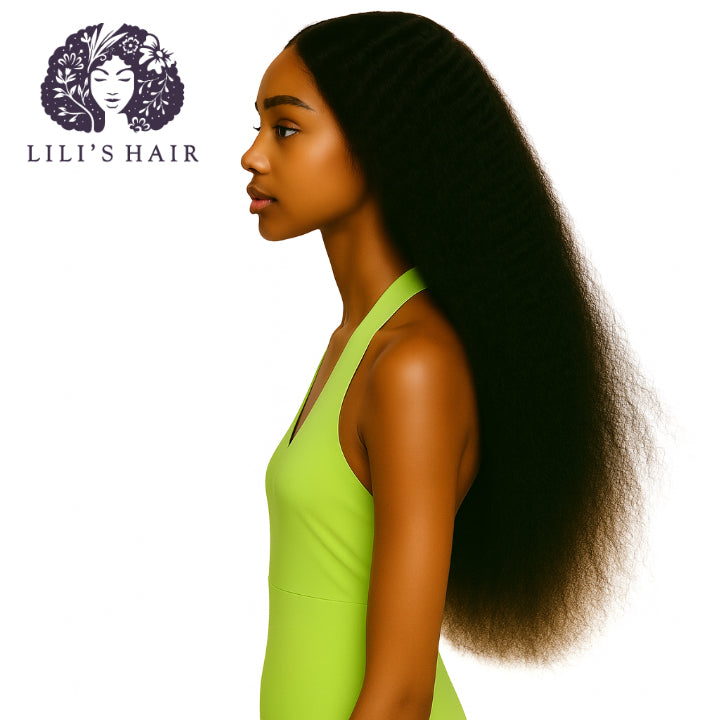 Kinky Curly 26" 13x4 Ultra Thin Transparent Lace Front, Brazilian Remy Hair