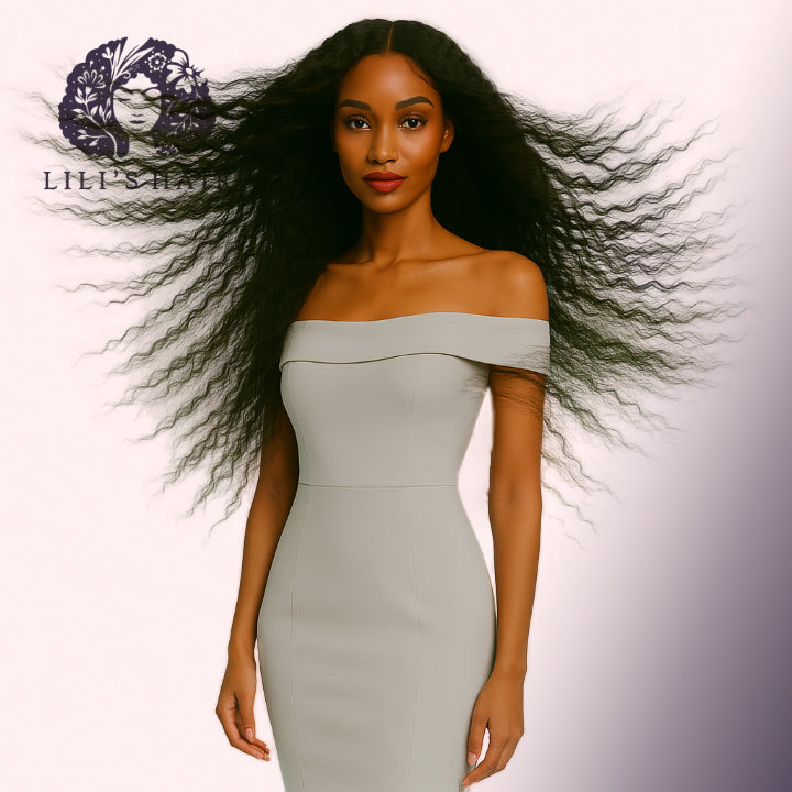 Kinky Curly 28" 13x4 Ultra Thin Transparent Lace Front, Brazilian Remy Hair