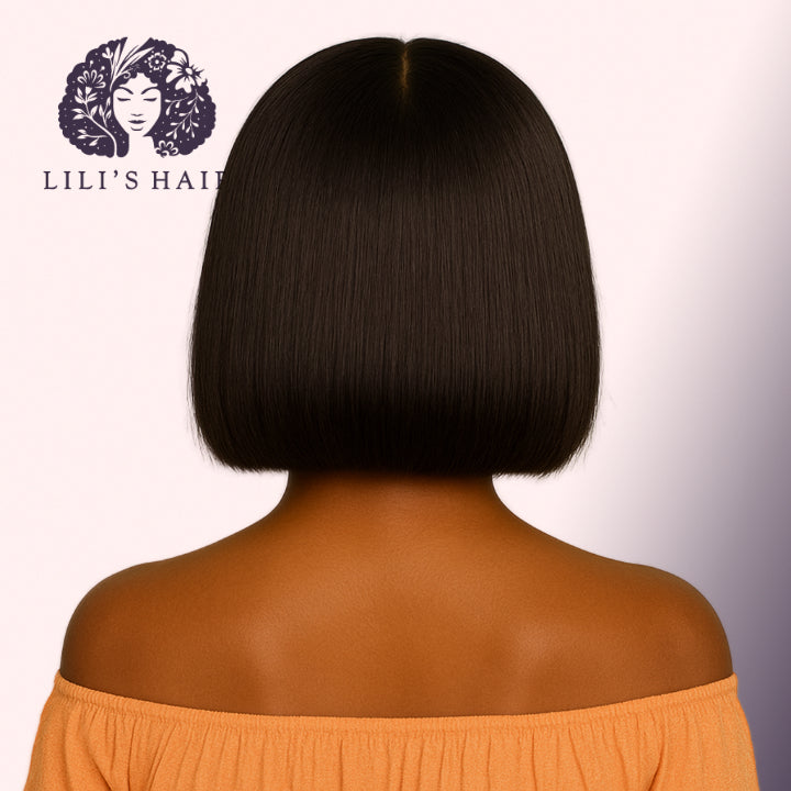 Straight 08" 13x4 Ultra Thin Transparent Lace Front, Brazilian Remy Hair