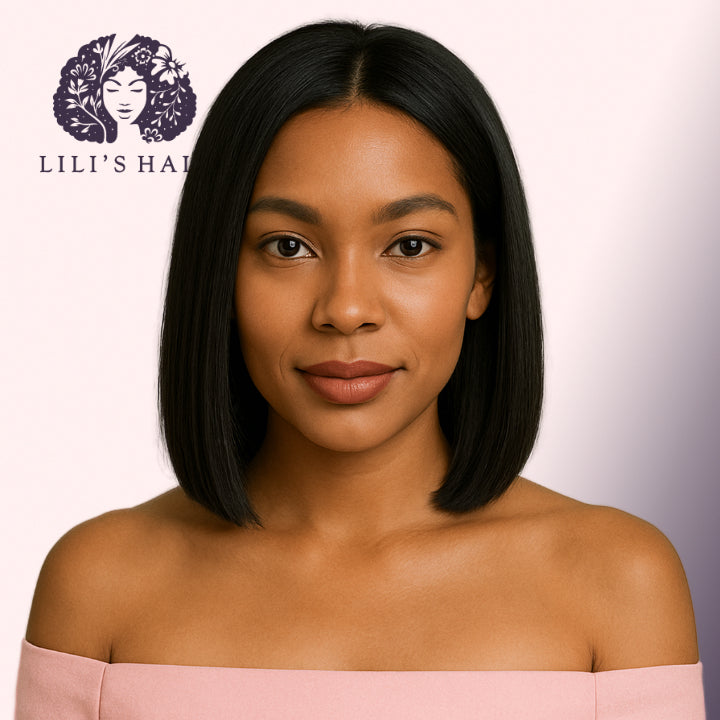 Straight 10" 13x4 Ultra Thin Transparent Lace Front, Brazilian Remy Hair