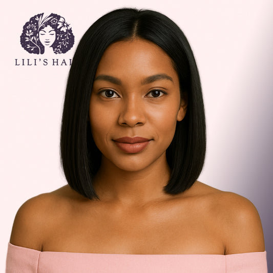 Straight 10" 13x4 Ultra Thin Transparent Lace Front, Brazilian Remy Hair