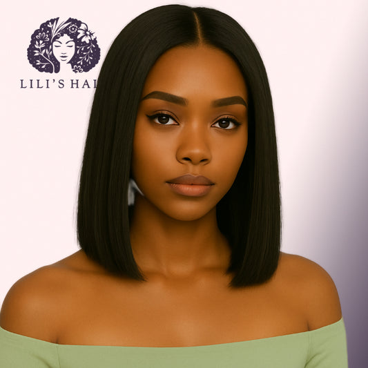 Straight 12" 13x4 Ultra Thin Transparent Lace Front, Brazilian Remy Hair