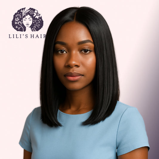 Straight 14" 13x4 Ultra Thin Transparent Lace Front, Brazilian Remy Hair