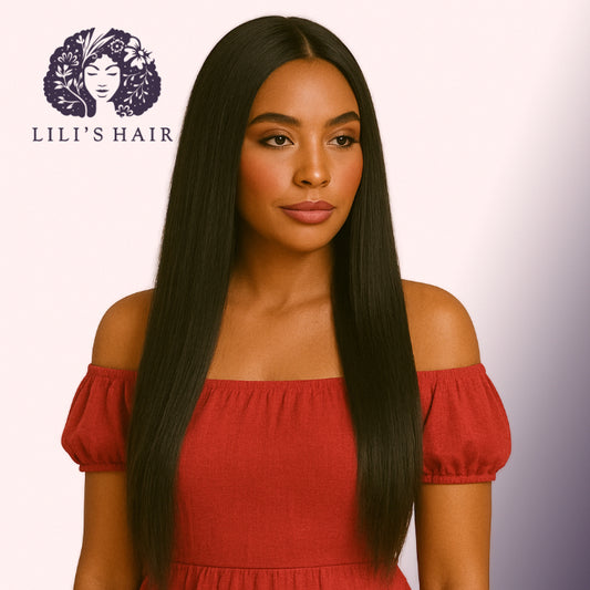 Straight 22" 13x4 Ultra Thin Transparent Lace Front, Brazilian Remy Hair
