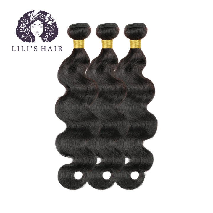 Black Body Wave, Single Drawn 10A-Grade, Brazilian Remy Hair Bundles